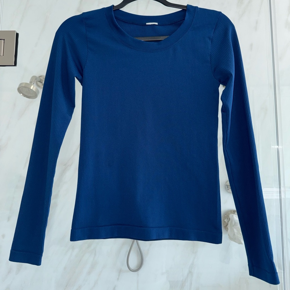 Renew Seamless Crewneck- Maritime